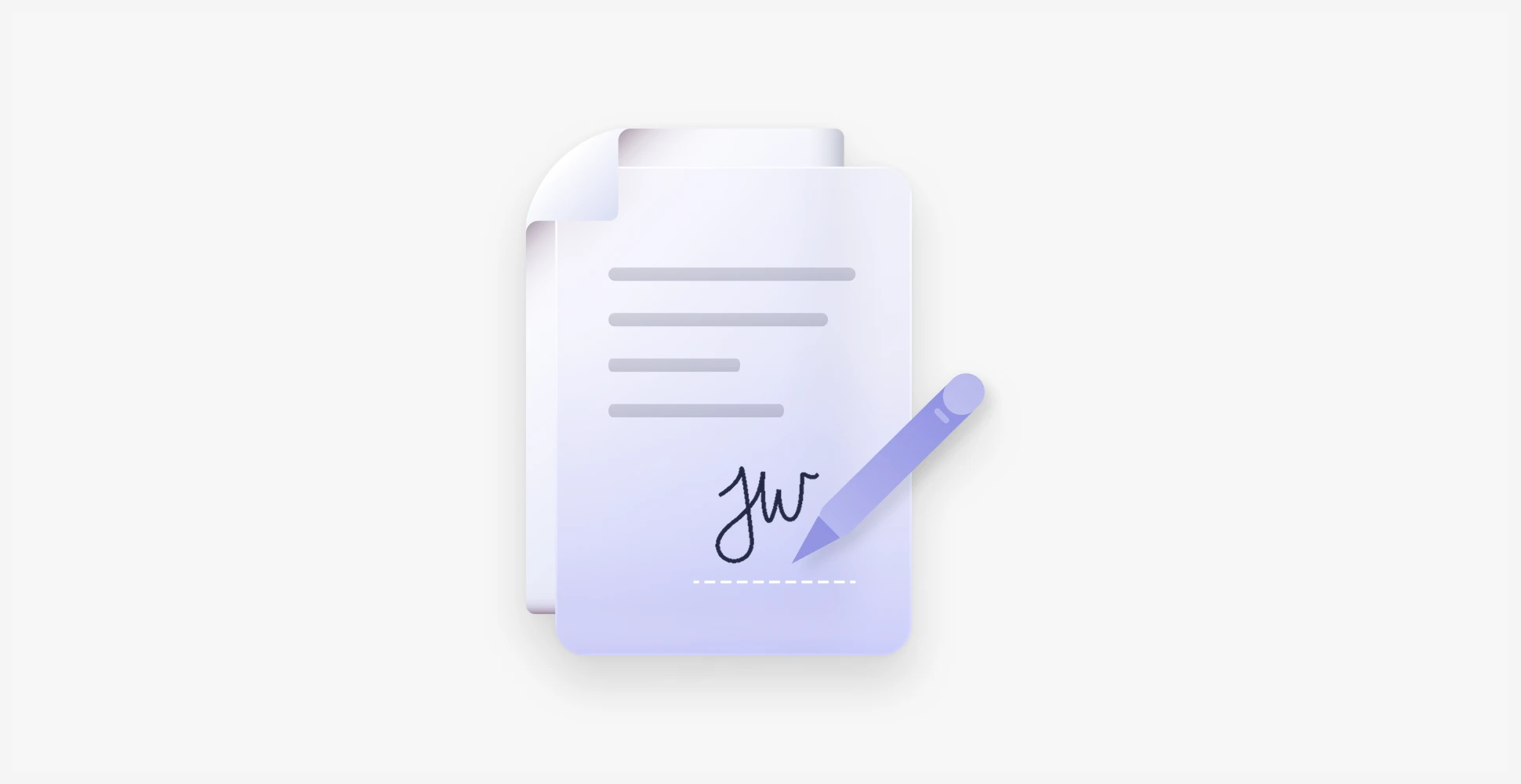 Customer-facing signing
